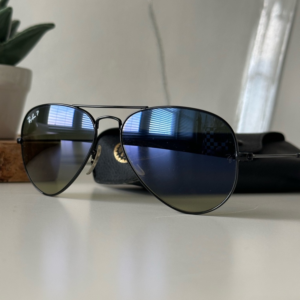 RayBan polarized aviators